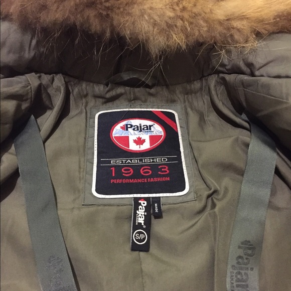 Pajar army green winter jacket - Picture 4 of 8